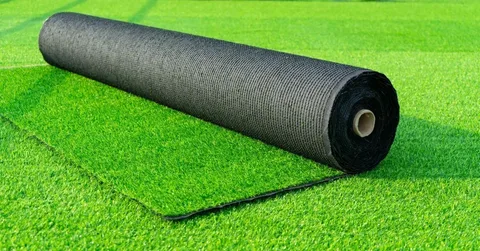 Residential artificial turf installation in South Carolina showing a lush, low-maintenance, professionally designed synthetic lawn for homes.
